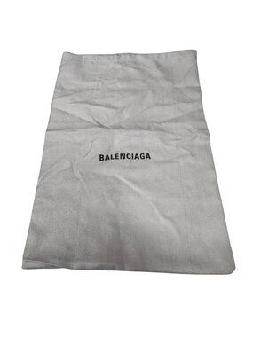 Balenciaga Dust Bag Beige Gray 13"x9" Handbag Shoes Purse Storage Gift Authentic